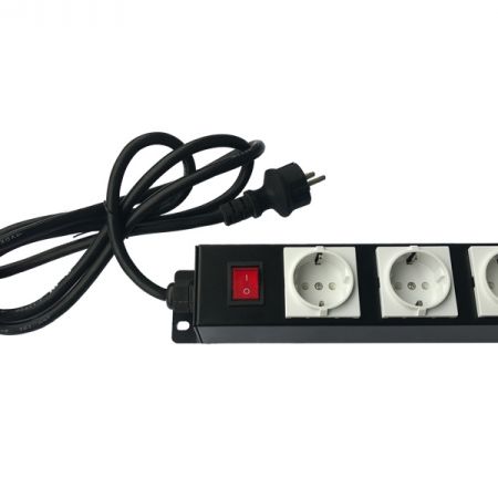 PDU 2 Round Feets - 3 Sockets without Cover