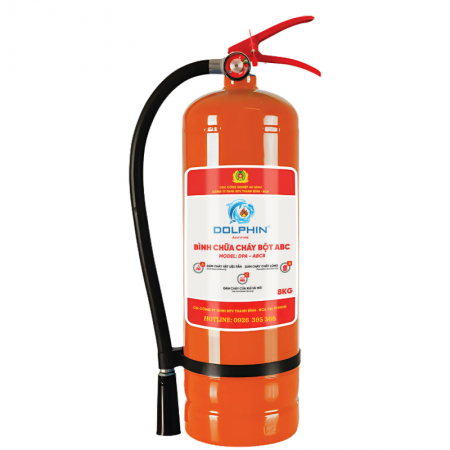 Bình chữa cháy Bột ABC Dolphin - DPA- ABC8