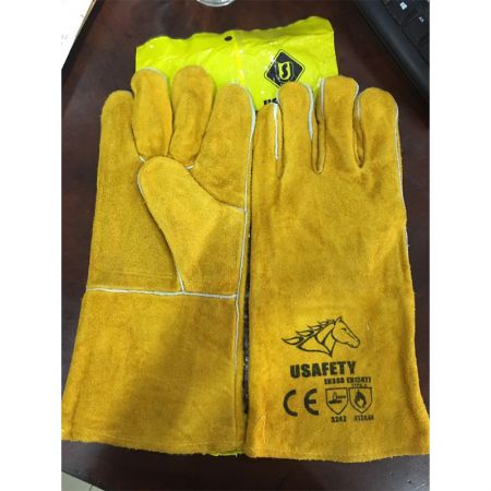 Găng tay da hàn con ngựa