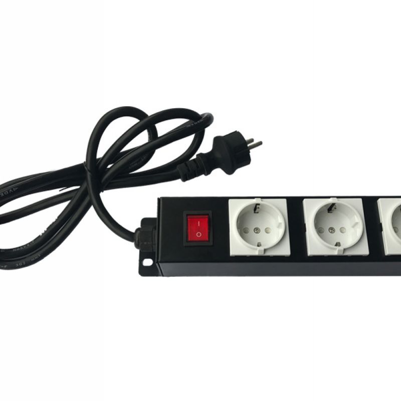 PDU 2 Round Feets - 3 Sockets without Cover