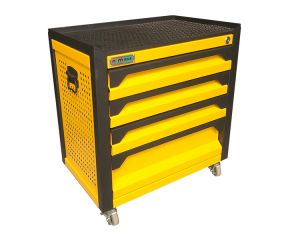 Tủ dụng cụ gia đình 4 ngăn có khóa - F0RD4 - Màu vàng Tủ dụng cụ gia đình 4 ngăn có khóa - F0RD4 - Màu vàng