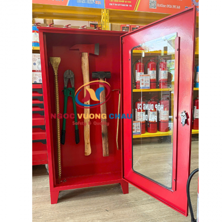 Combo 2: Tủ chữa cháy & Bộ dụng cụ phá dỡ Pccc