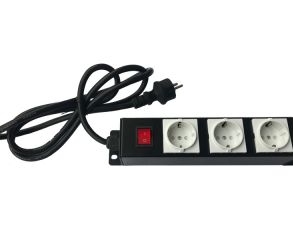 PDU 2 Round Feets - 3 Sockets without Cover