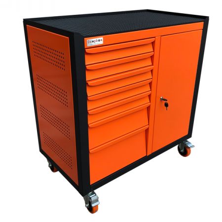 Tủ dụng cụ 7 ngăn mẫu 2 kèm hộc có khóa D1B7B