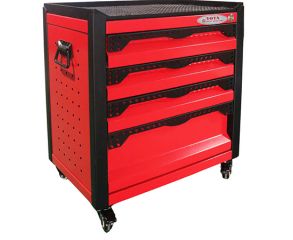 Tủ dụng cụ gia đình 4 ngăn Y04R - Màu đỏ Tủ dụng cụ gia đình 4 ngăn Y04R - Màu đỏ