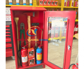 Combo 1: Tủ chữa cháy & Bộ dụng cụ phá dỡ Pccc