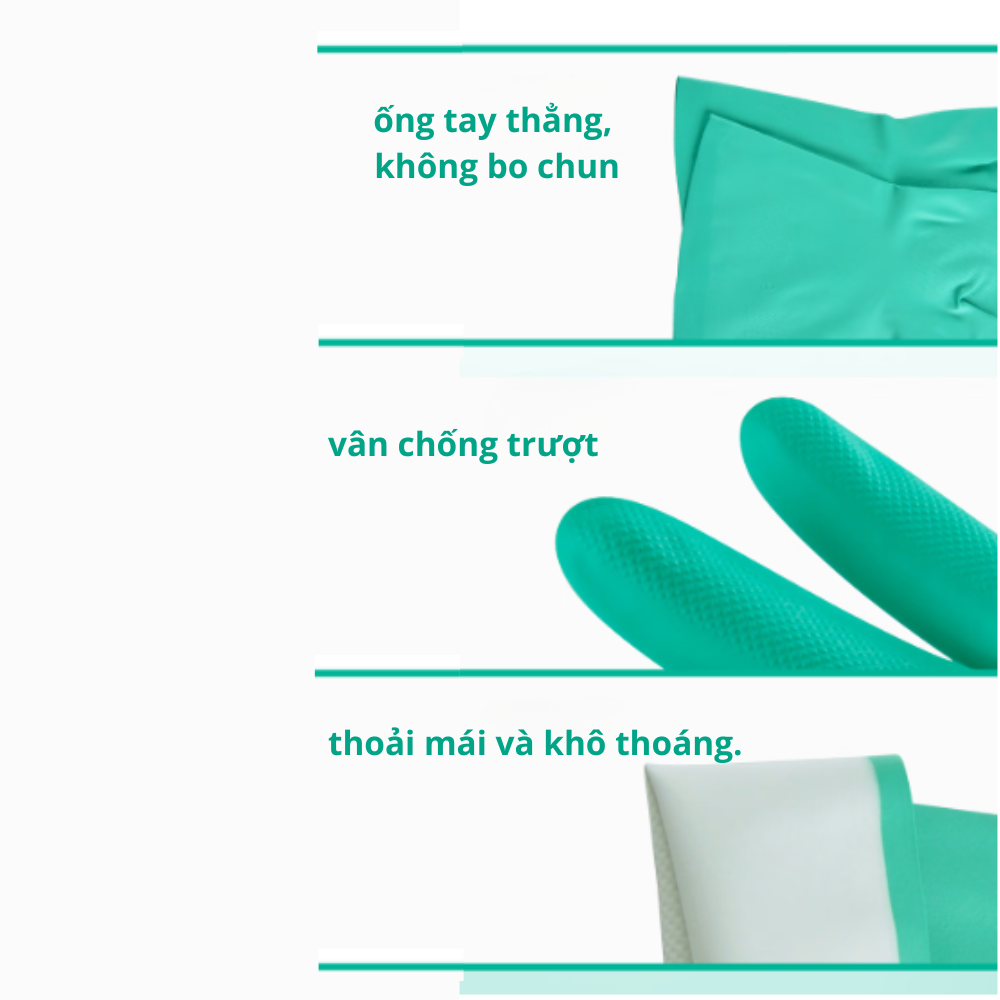 Găng tay Ams Nitrile chống hóa chất - A536